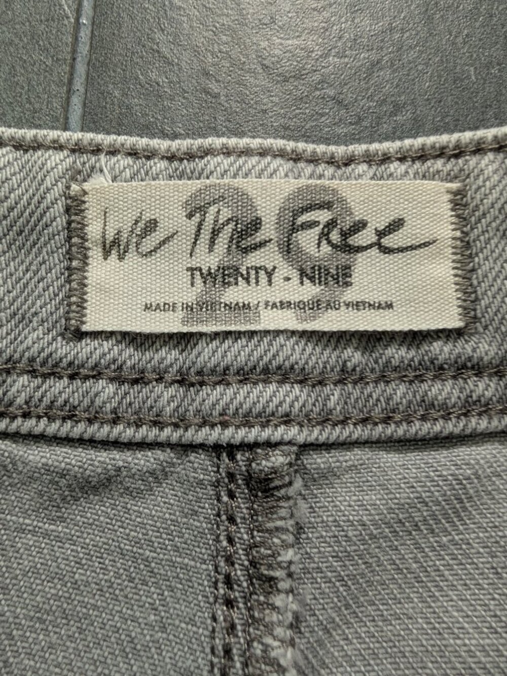 Free People Osaka barrel leg jeans - 29 - gray - Picture 6 of 10